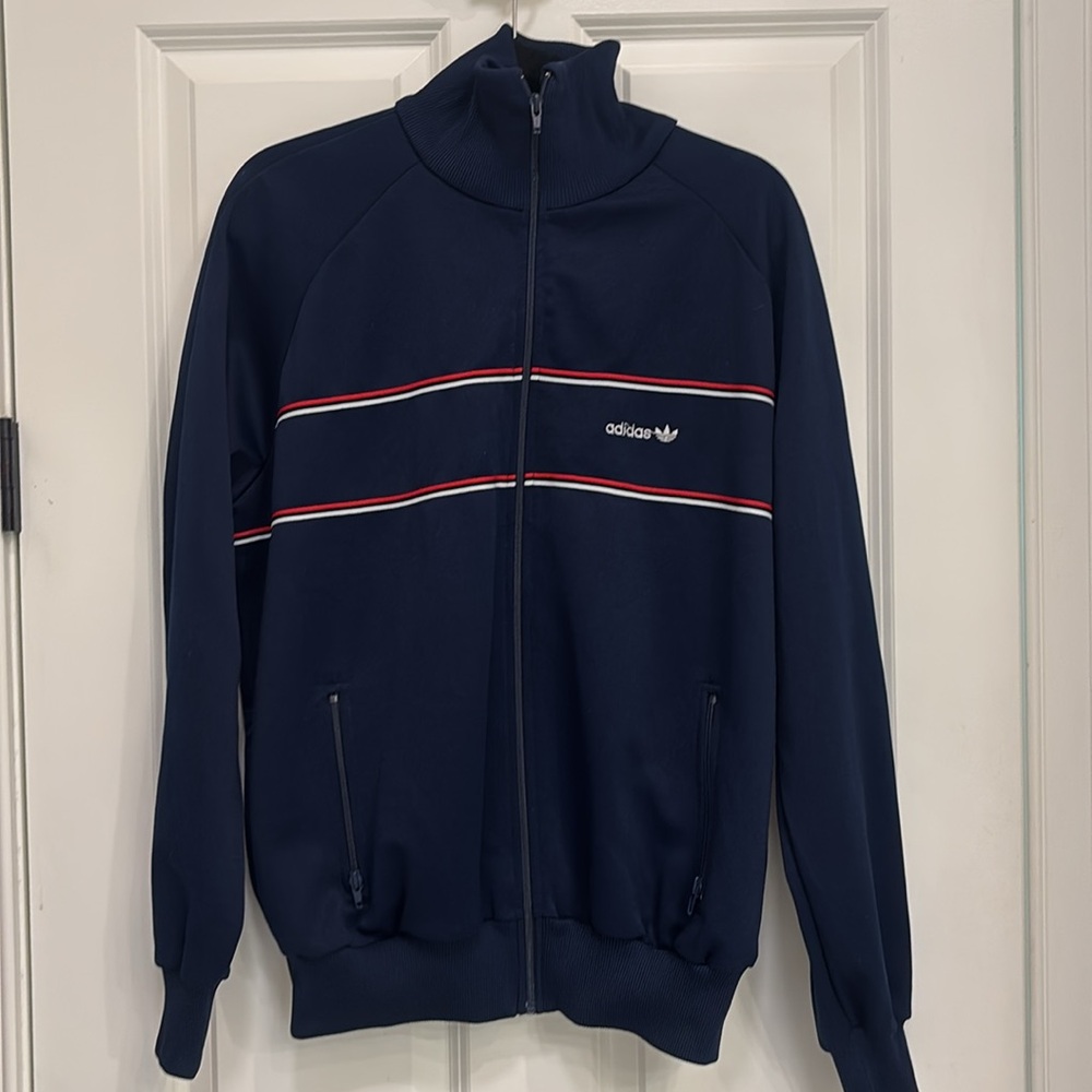 80s VINTAGE ADIDAS ZIP UP